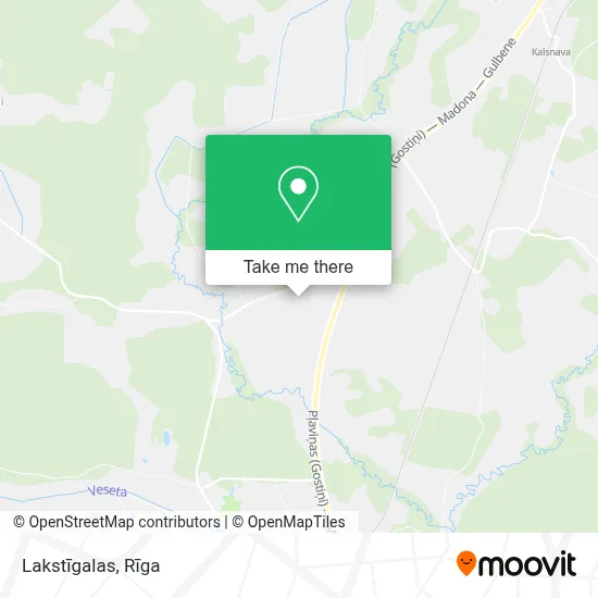 Lakstīgalas map