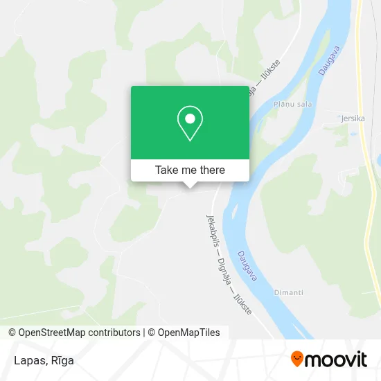 Lapas map