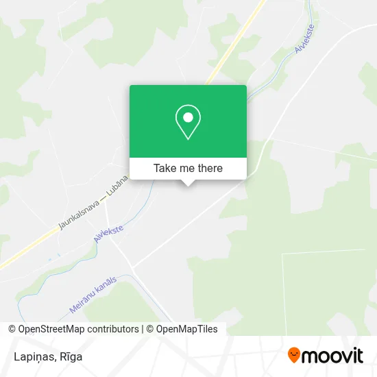 Lapiņas map