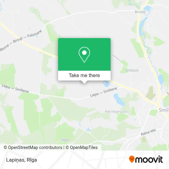 Lapiņas map