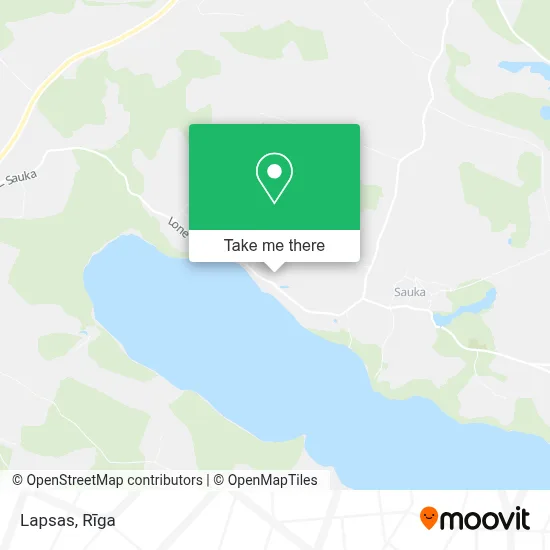 Lapsas map
