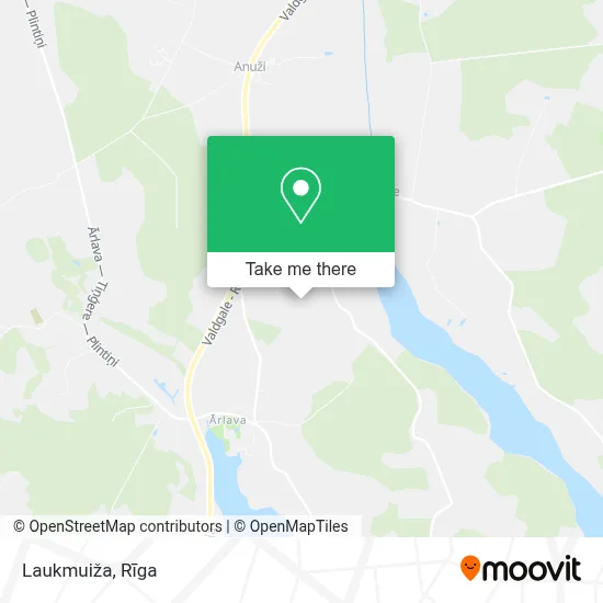 Laukmuiža map