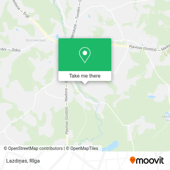 Lazdiņas map
