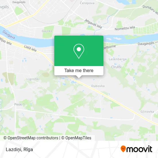 Lazdiņi map