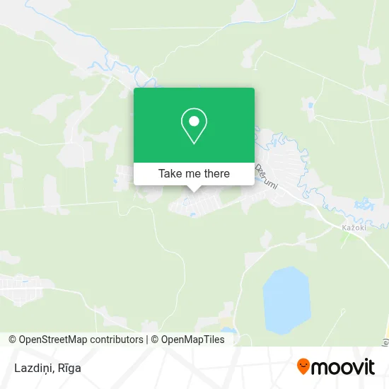 Lazdiņi map