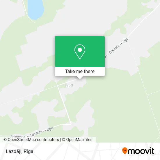 Lazdāji map