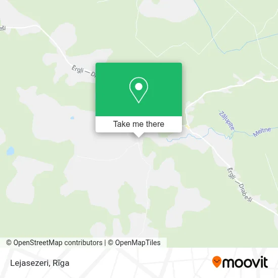 Lejasezeri map
