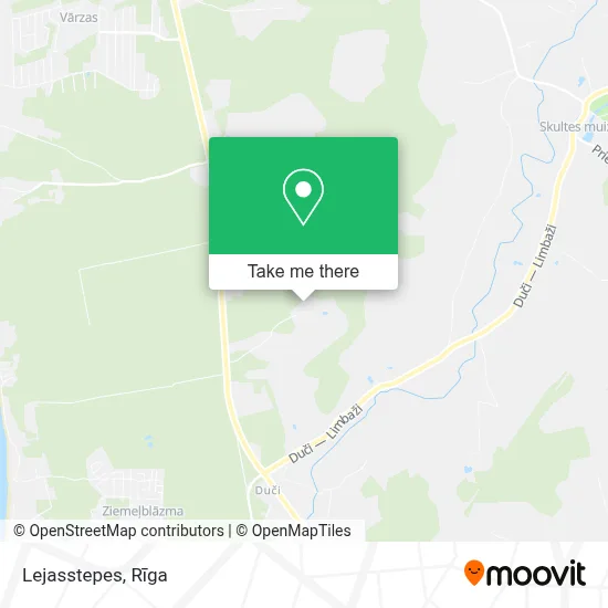 Lejasstepes map