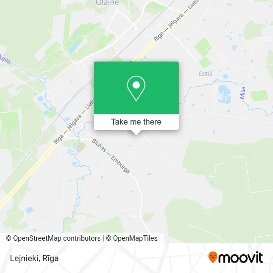 Lejnieki map