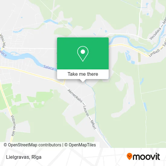 Lielgravas map