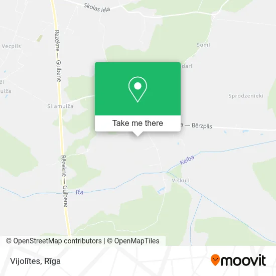 Vijolītes map