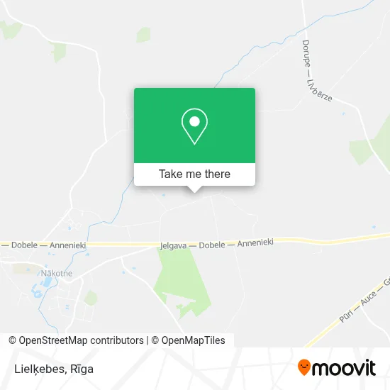 Lielķebes map