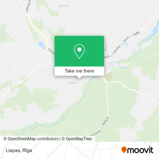 Liepas map