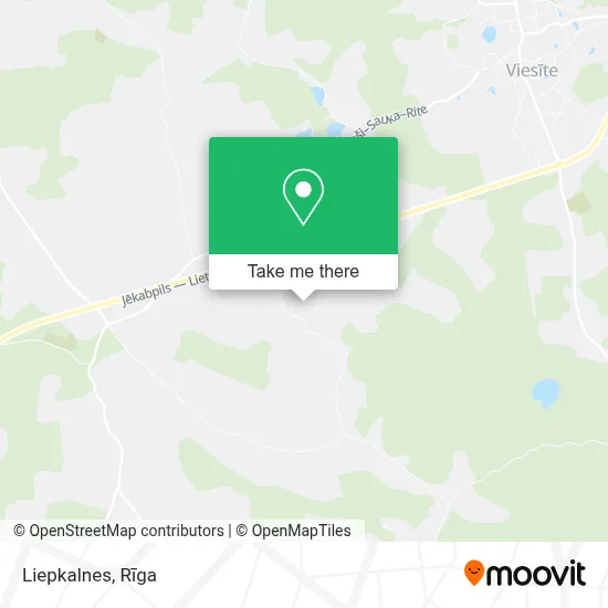 Liepkalnes map