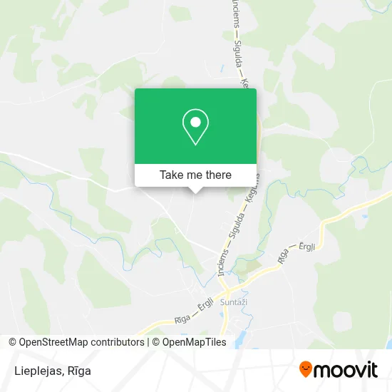 Lieplejas map