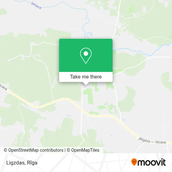 Ligzdas map