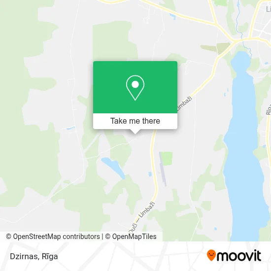 Dzirnas map