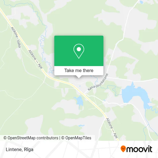 Lintene map