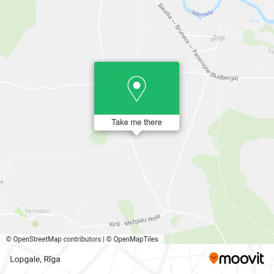 Lopgale map