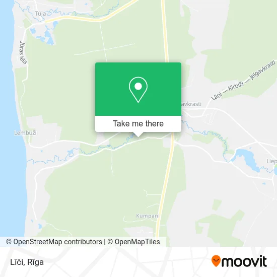 Līči map