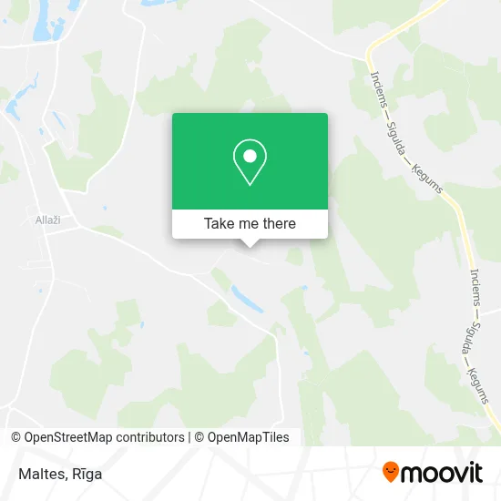 Maltes map