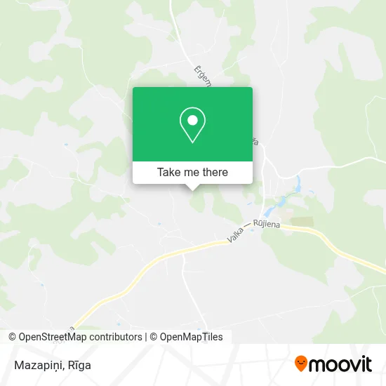 Mazapiņi map