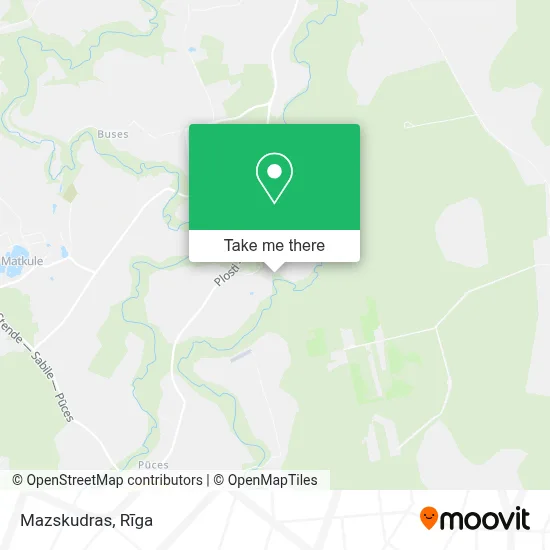 Mazskudras map