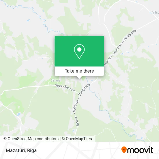 Mazstūri map
