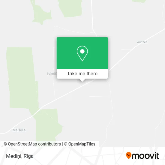 Mediņi map