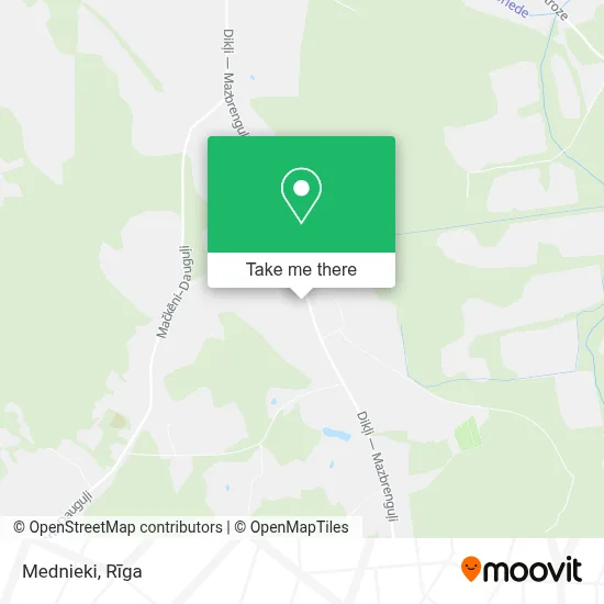 Mednieki map