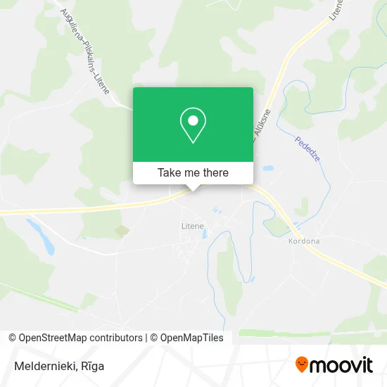 Meldernieki map