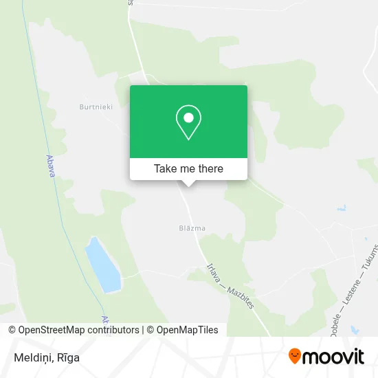 Meldiņi map
