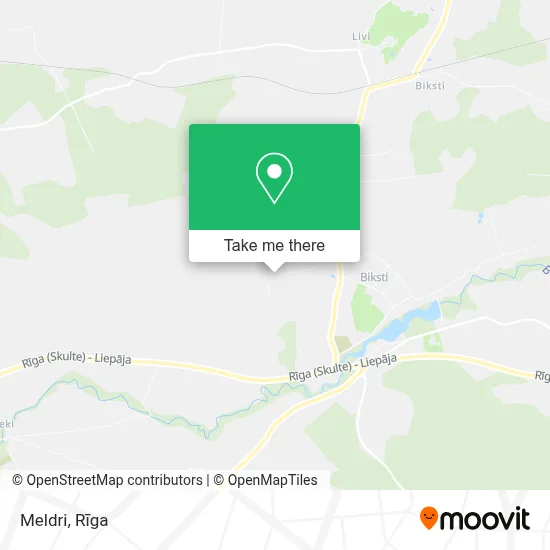 Meldri map