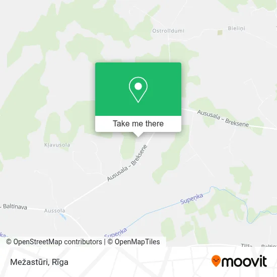 Mežastūri map