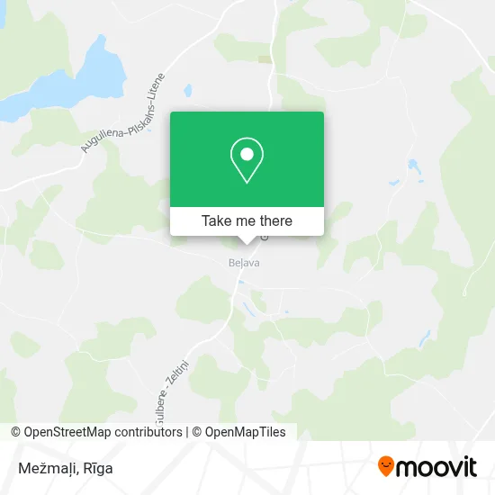 Mežmaļi map