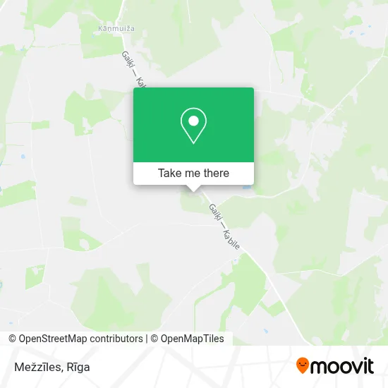 Mežzīles map