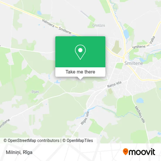 Milniņi map