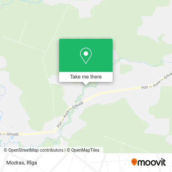 Modras map