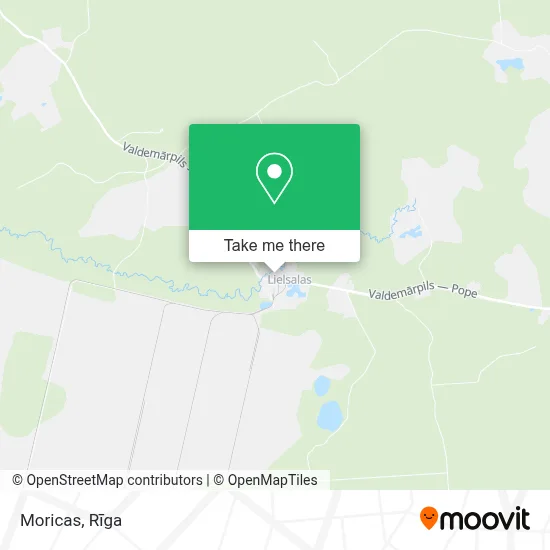 Moricas map
