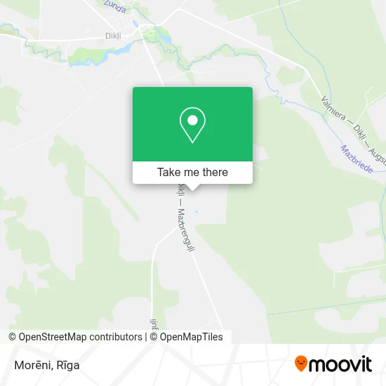 Morēni map
