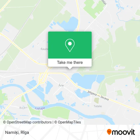 Namiķi map