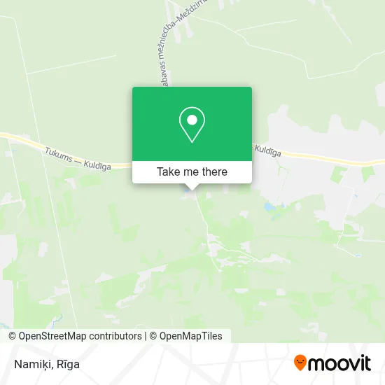 Namiķi map