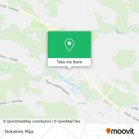 Nokalnes map