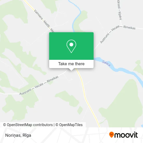 Noriņas map