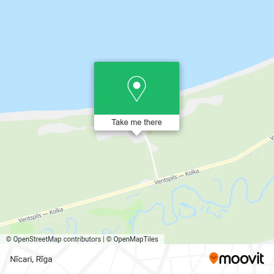 Nīcari map