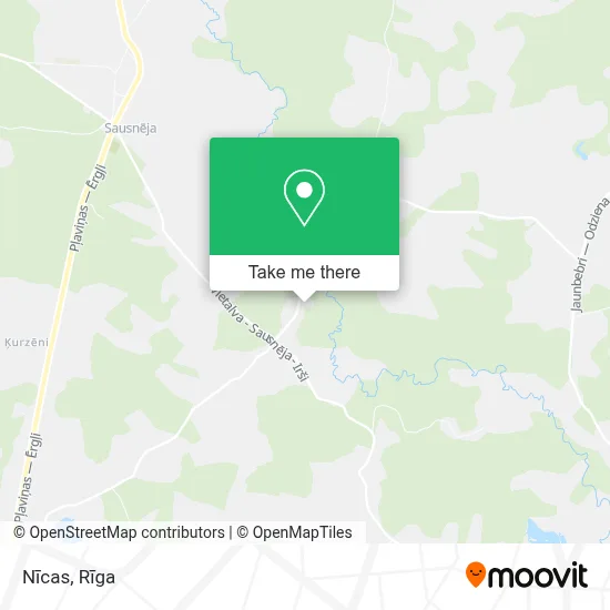 Nīcas map