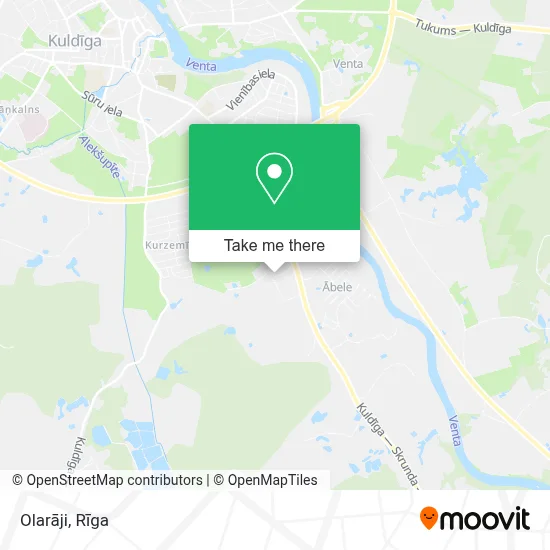 Olarāji map