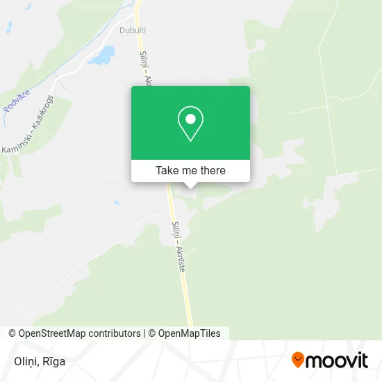 Oliņi map
