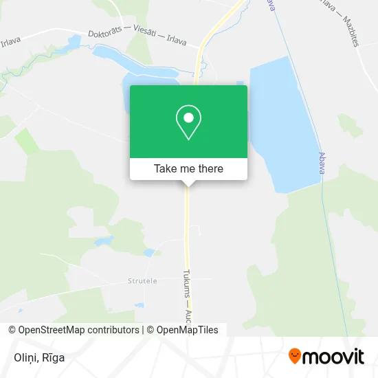 Oliņi map