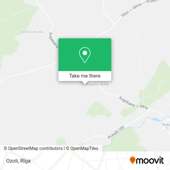 Ozoli map